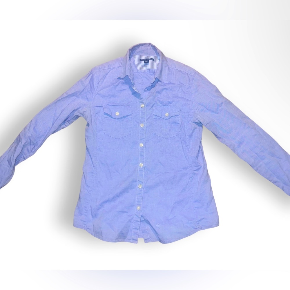 Banana Republic buttons button down shirts| size: S petite | women | blue